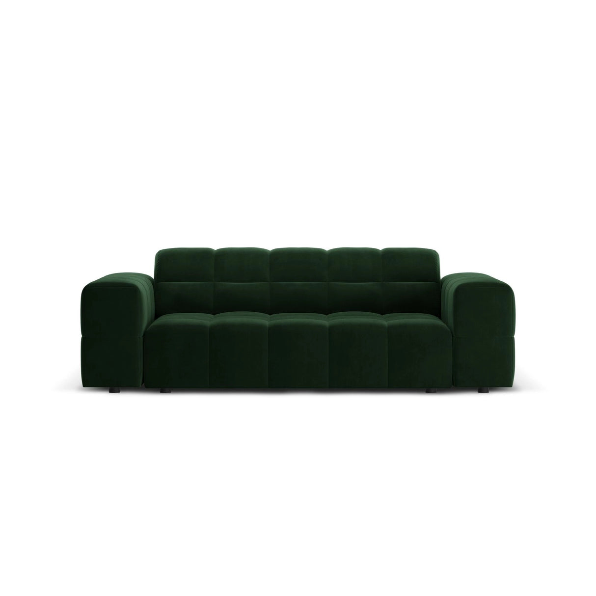 Chicago 2-Sitzer Sofa aus Samt in Flaschengrün (Bluvel 78), 175x102x70 cm von Cosmopolitan Design – Bild 1