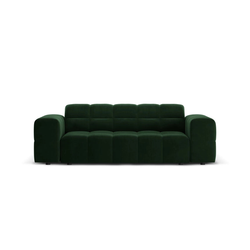 Chicago 2-Sitzer Sofa aus Samt in Flaschengrün (Bluvel 78), 175x102x70 cm von Cosmopolitan Design – Bild 1