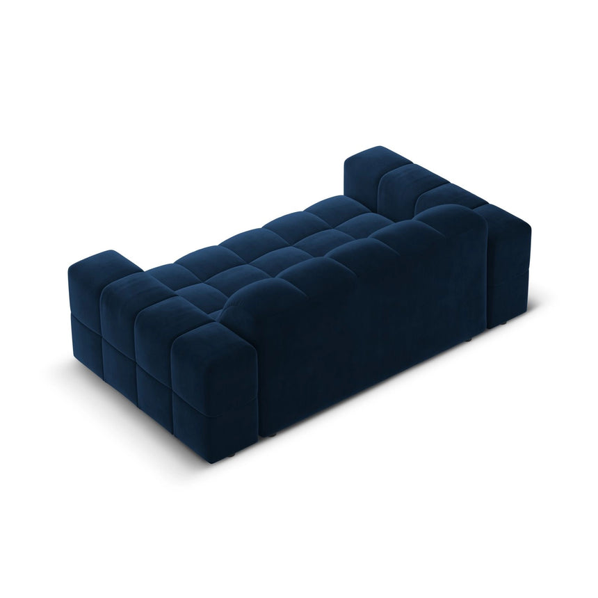 Chicago 2-Sitzer Sofa aus Samt in Königsblau (Bluvel 86), 175x102x70 cm von Cosmopolitan Design – Bild 5