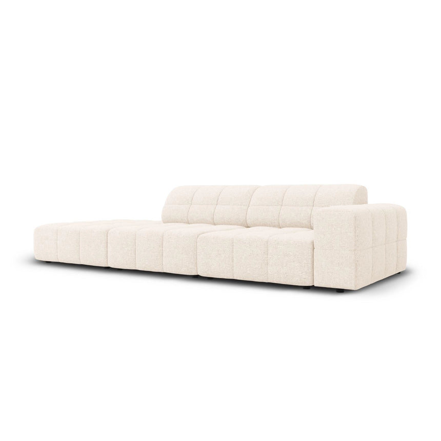 Chicago 3-Sitzer Sofa, Linksseitig, aus Chenille, 262x102x70 cm von Cosmopolitan Design – Bild 3