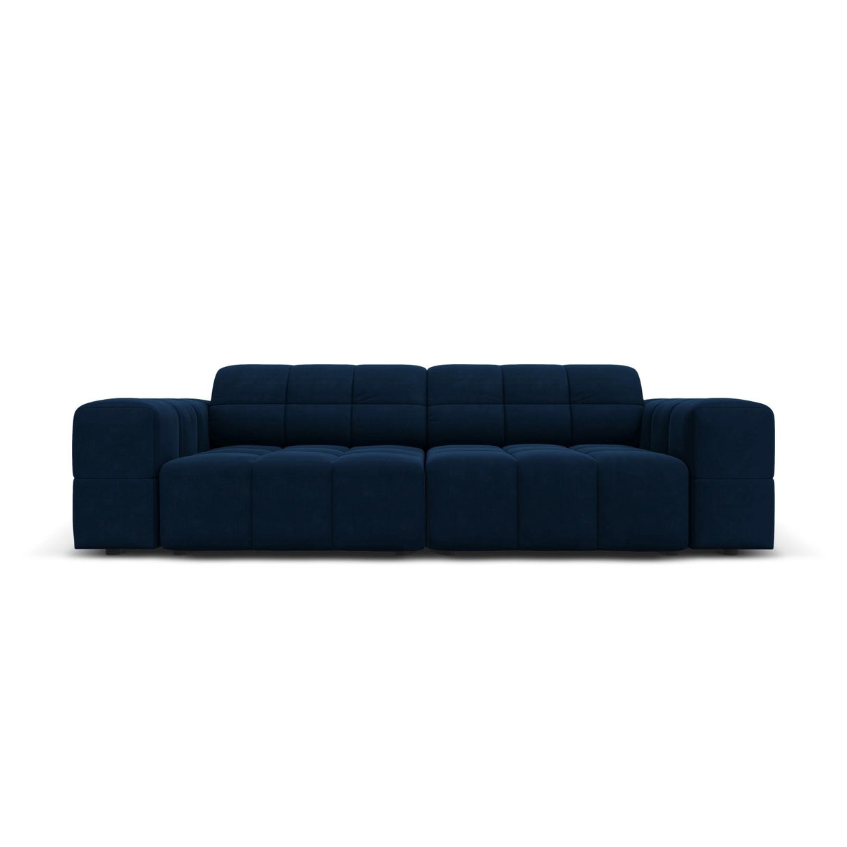 Chicago 3-Sitzer Sofa aus Samt in Königsblau (Bluvel 86), 204x102x70 cm von Cosmopolitan Design – Bild 1