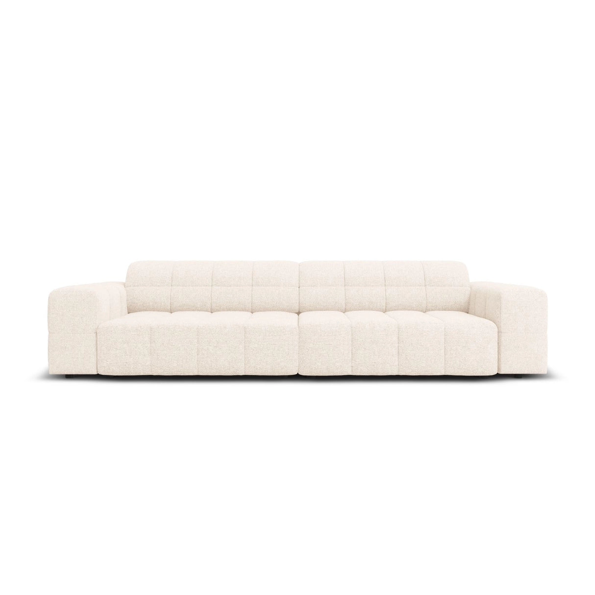 Chicago 4-Sitzer Sofa aus Samt oder Chenille, 244x102x70 cm von Cosmopolitan Design – Bild 1