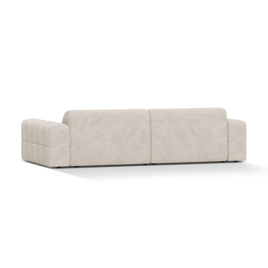 Chicago 4-Sitzer Sofa aus Samt oder Chenille, 252x102 cm von Cosmopolitan Design – Bild 4