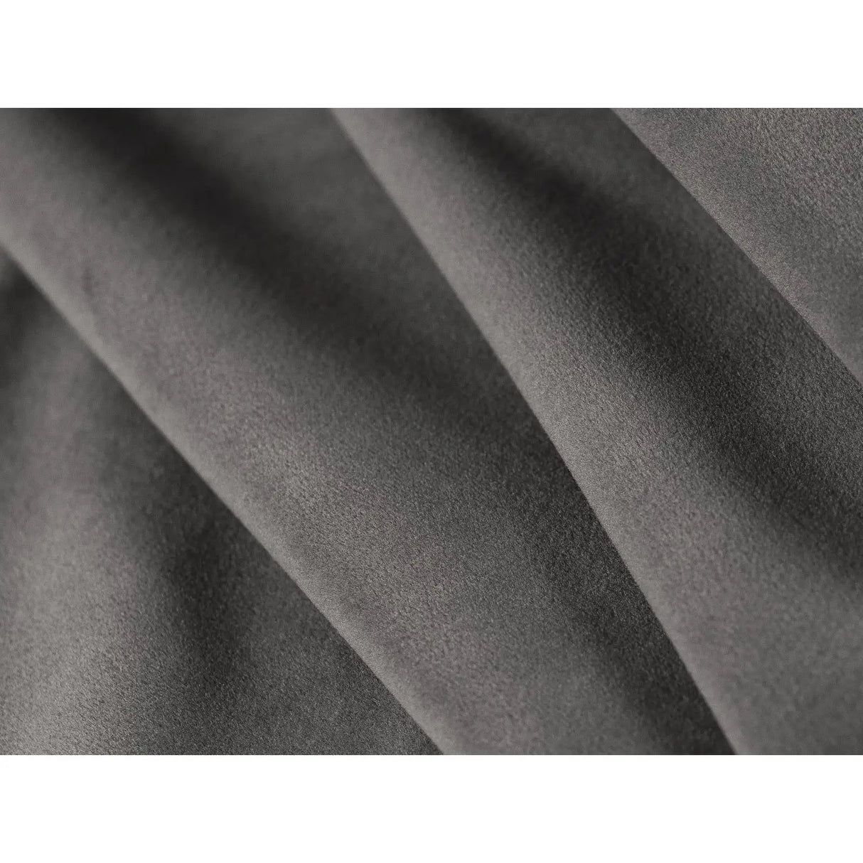 Chicago 7-Sitzer Panorama Ecksofa, Rechte Seite, aus Samt in Grau (Bluvel 14), Beine aus Schwarzes Plastik, 364x262x70 cm von Cosmopolitan Design – Bild 5