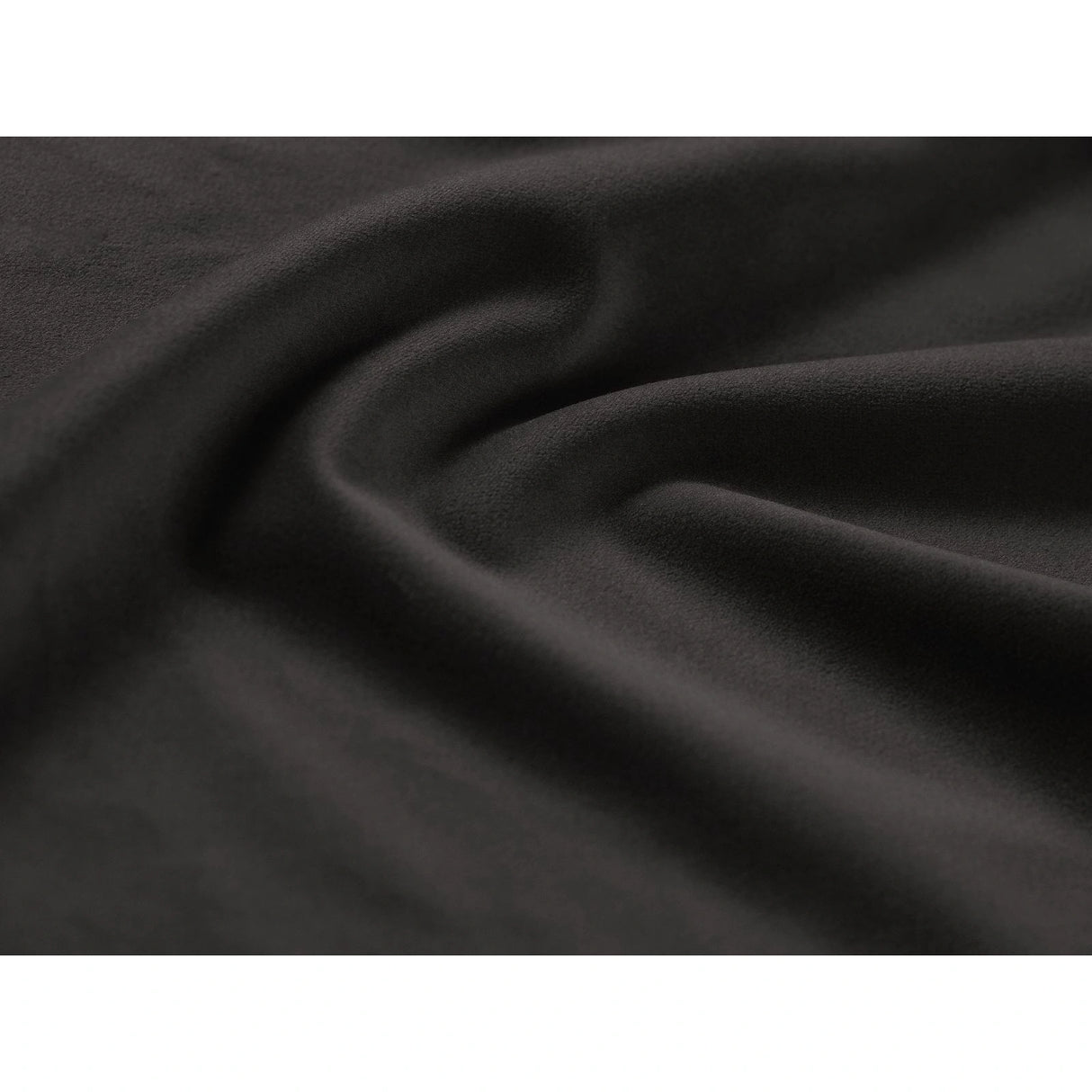 Colonel Bett mit Kopfteil und Stauraum aus Samt in Dunkelgrau (Riviera 95), 200x200 cm von Cosmopolitan Design – Bild 7
