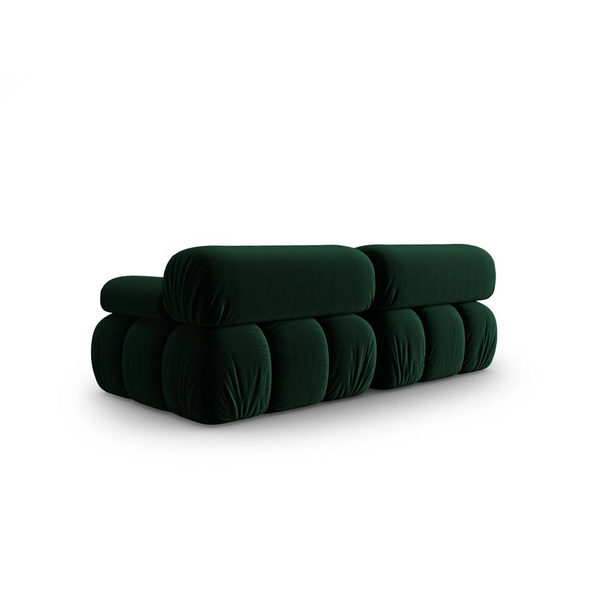 Cortina Modulares 2-Sitzer Sofa aus Samt in Flaschengrün (Bluvel 78), 188x94 cm von Cosmopolitan Design – Bild 4