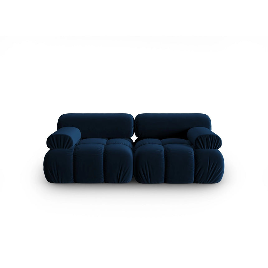 Cortina Modulares 2-Sitzer Sofa aus Samt in Königsblau (Bluvel 86), 188x94 cm von Cosmopolitan Design – Bild 1