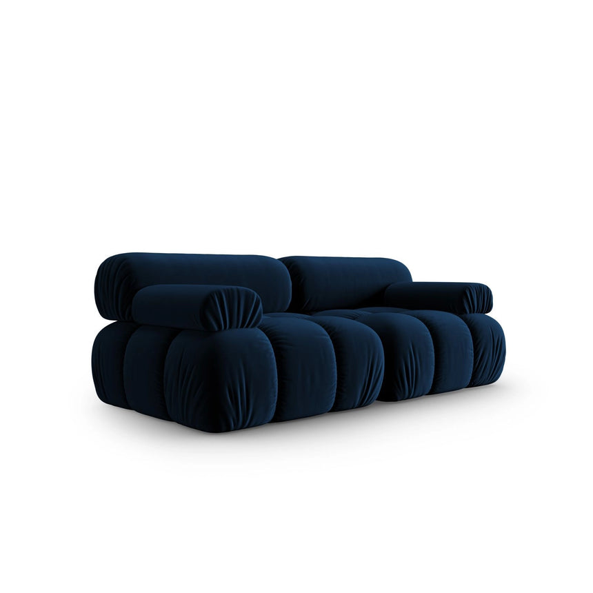 Cortina Modulares 2-Sitzer Sofa aus Samt in Königsblau (Bluvel 86), 188x94 cm von Cosmopolitan Design – Bild 3