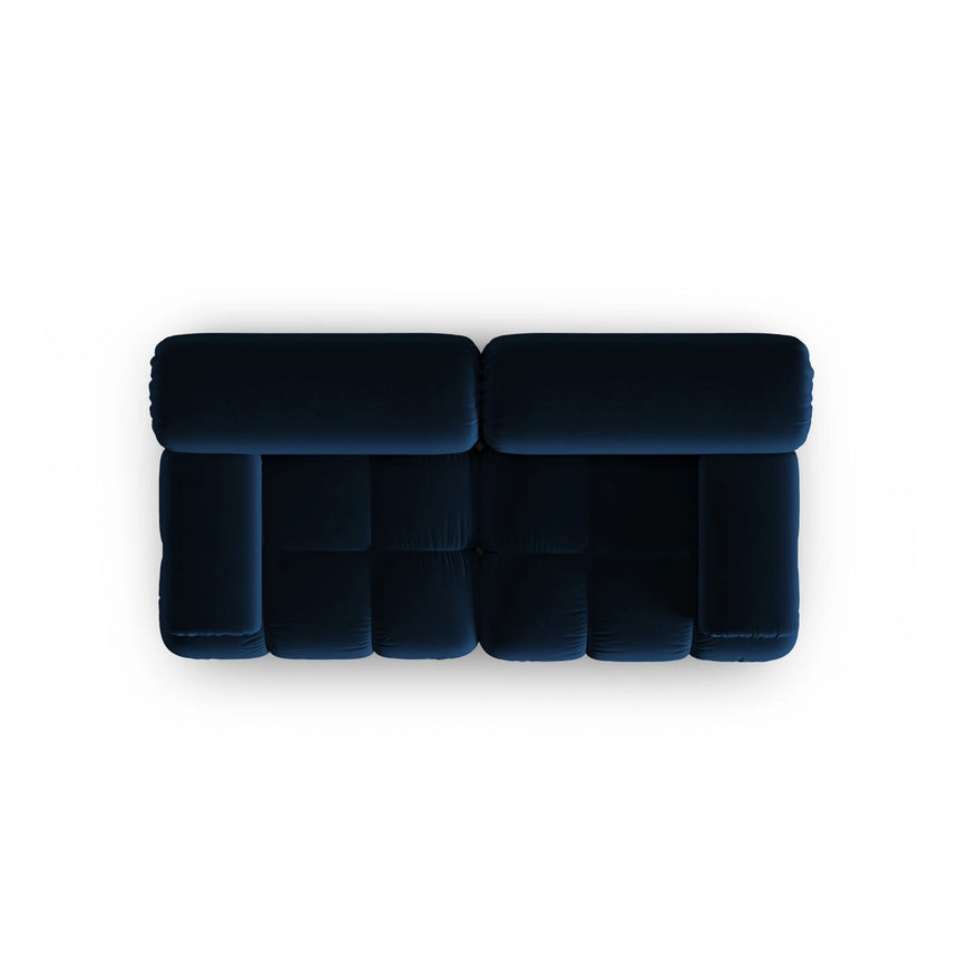 Cortina Modulares 2-Sitzer Sofa aus Samt in Königsblau (Bluvel 86), 188x94 cm von Cosmopolitan Design – Bild 5