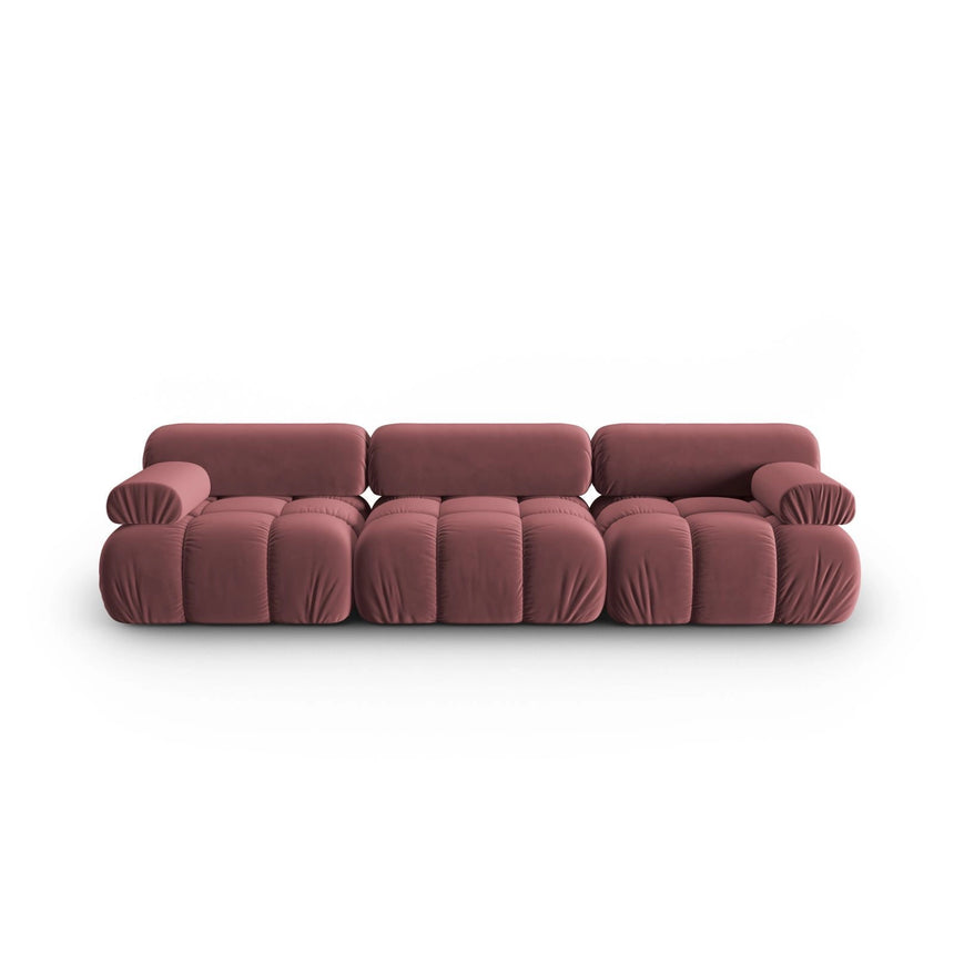 Cortina Modulares 3-Sitzer Sofa aus Samt, 282x94 cm von Cosmopolitan Design – Bild 1