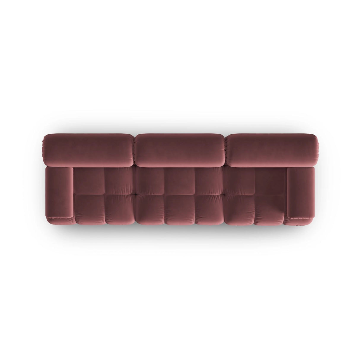 Cortina Modulares 3-Sitzer Sofa aus Samt, 282x94 cm von Cosmopolitan Design – Bild 5