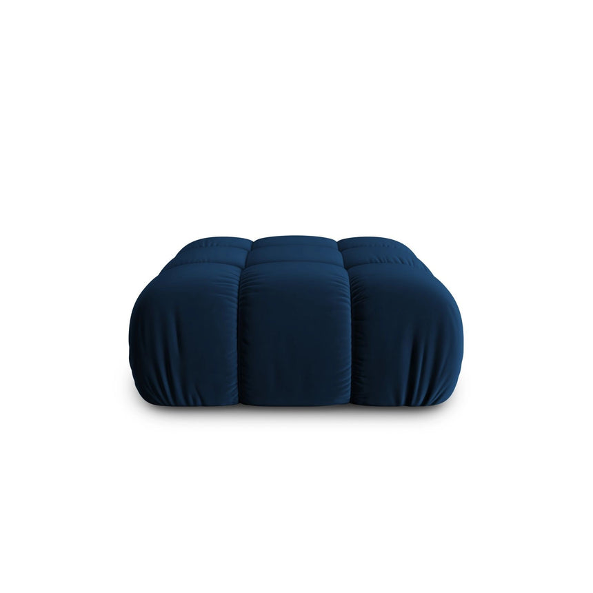 Cortina Pouf aus Samt in Königsblau (Bluvel 86), 94x94 cm von Cosmopolitan Design – Bild 1