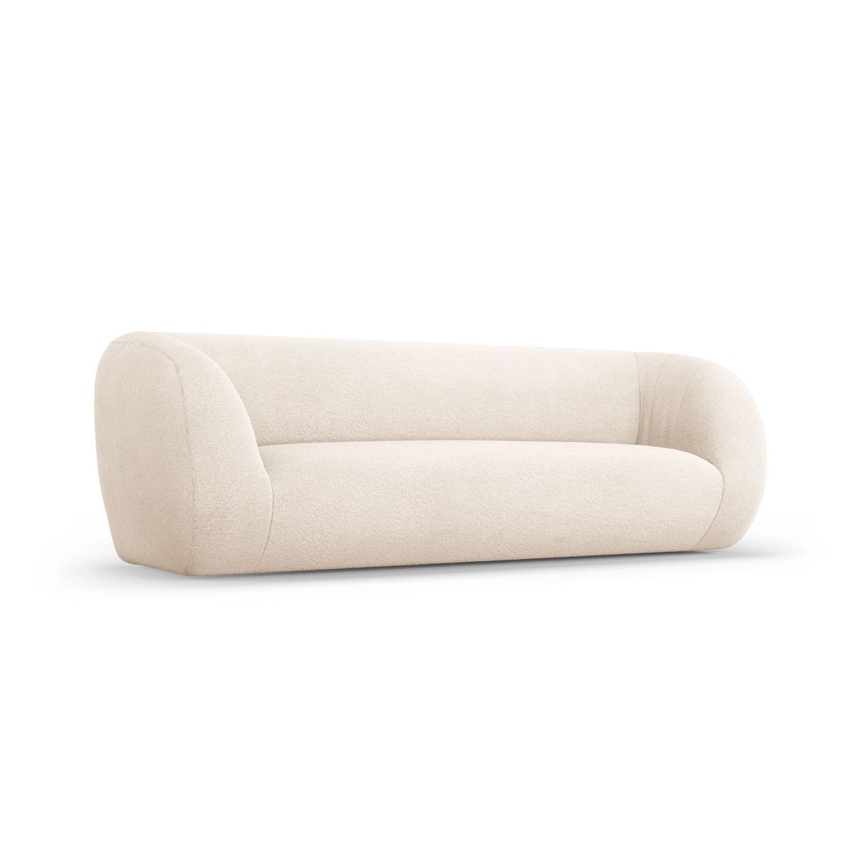 Essen 3-Sitzer Sofa aus Boucle in Beige (Baloo 2074), 230x95x86 cm von Cosmopolitan Design – Bild 4