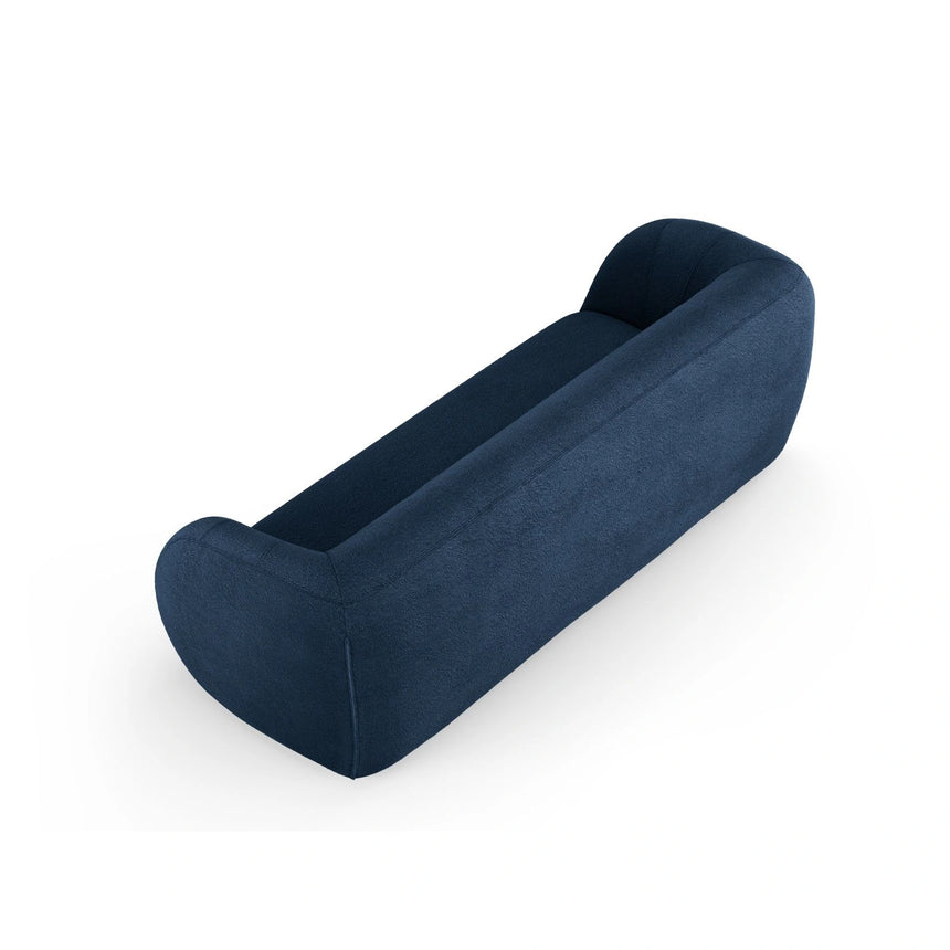 Essen 3-Sitzer Sofa aus Boucle in Dunkelblau (Baloo 2088), 230x95x86 cm von Cosmopolitan Design – Bild 5