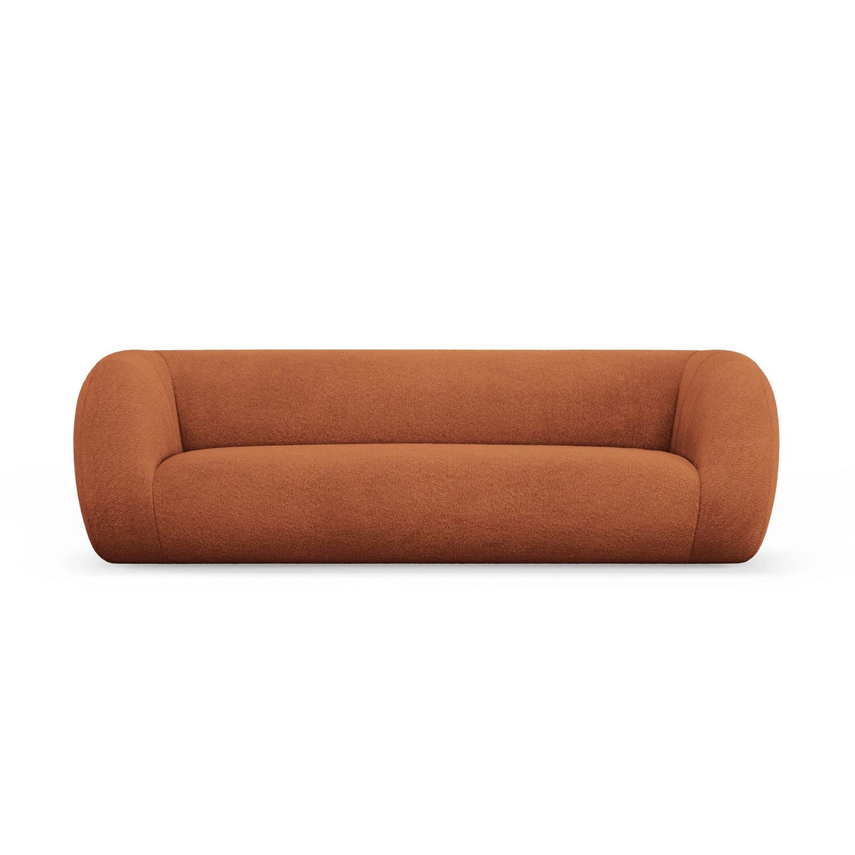 Essen 3-Sitzer Sofa aus Boucle in Terrakotta (Baloo 2078), 230x95x86 cm von Cosmopolitan Design – Bild 1