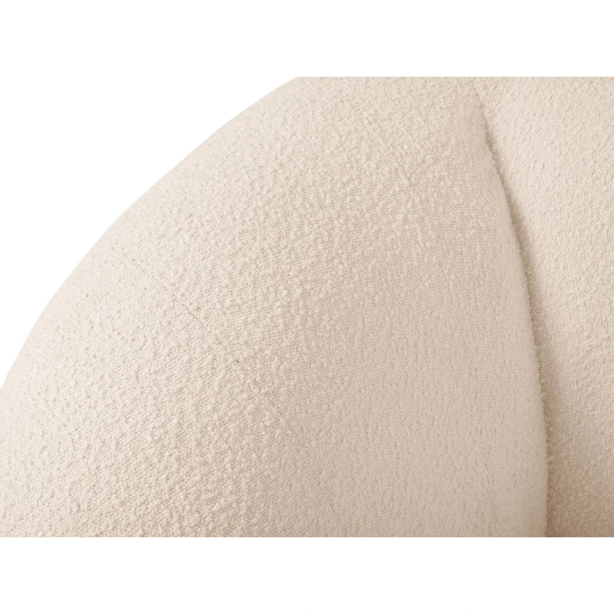 Essen Sessel aus Boucle in Beige (Baloo 2074), 130x95x86 cm von Cosmopolitan Design – Bild 6