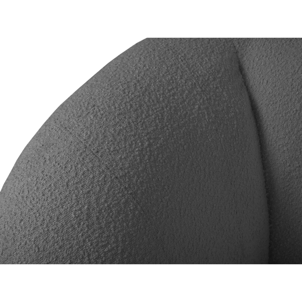 Essen Sessel aus Boucle in Dunkelgrau (Baloo 2083), 130x95x86 cm von Cosmopolitan Design – Bild 6