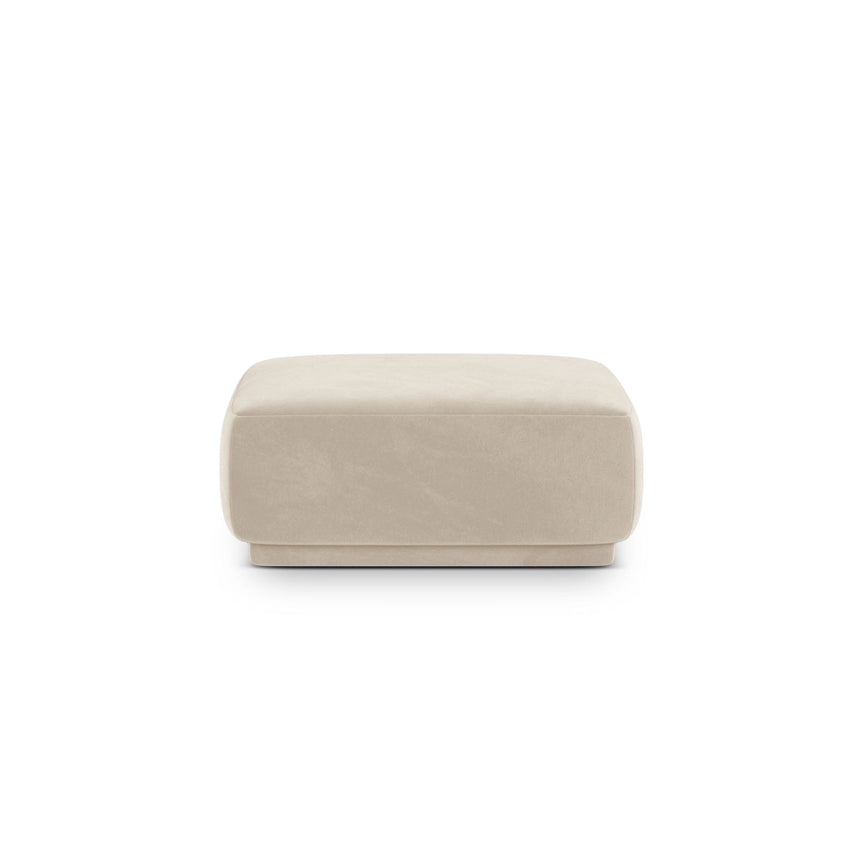 Gomera Pouf aus Samt, 90x90x42 cm von Cosmopolitan Design – Bild 1