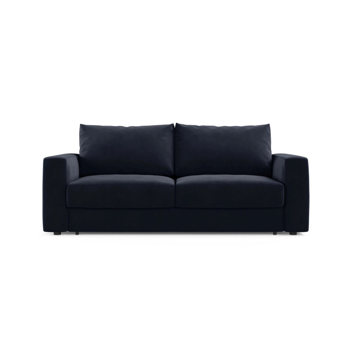 Grena 3-Sitzer Sofa mit Schlaffunktion, ausklappbar, aus Samt in Königsblau (Salvador 5), 205x100 cm von Cosmopolitan Design – Bild 1