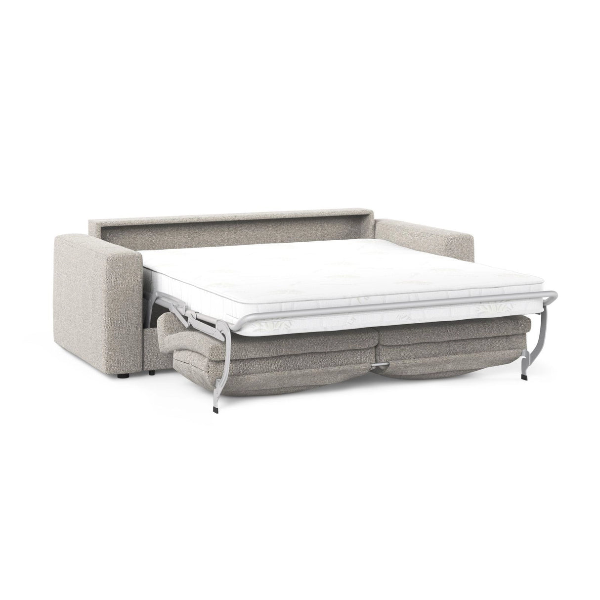 Grena 3-Sitzer Sofa mit Schlaffunktion, ausklappbar, aus Strukturierter Stoff in Sand (BABEL SAND), 205x100 cm von Cosmopolitan Design – Bild 4