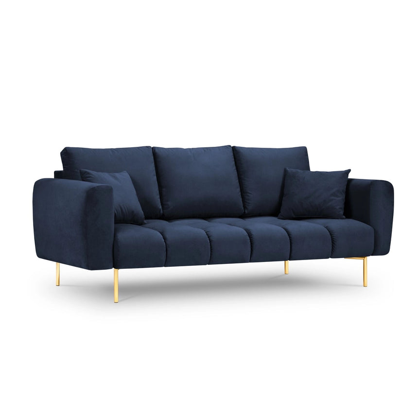 Hastings 3-Sitzer Sofa aus Samt, 220x97x75 cm von Cosmopolitan Design – Bild 1