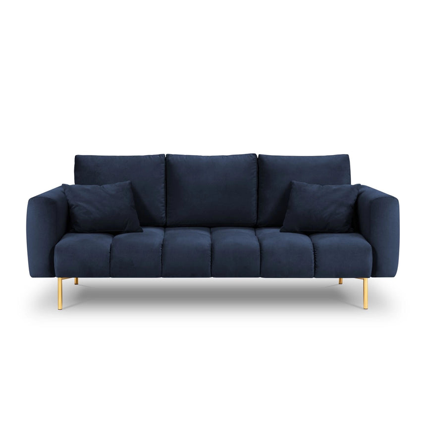 Hastings 3-Sitzer Sofa aus Samt, 220x97x75 cm von Cosmopolitan Design – Bild 4