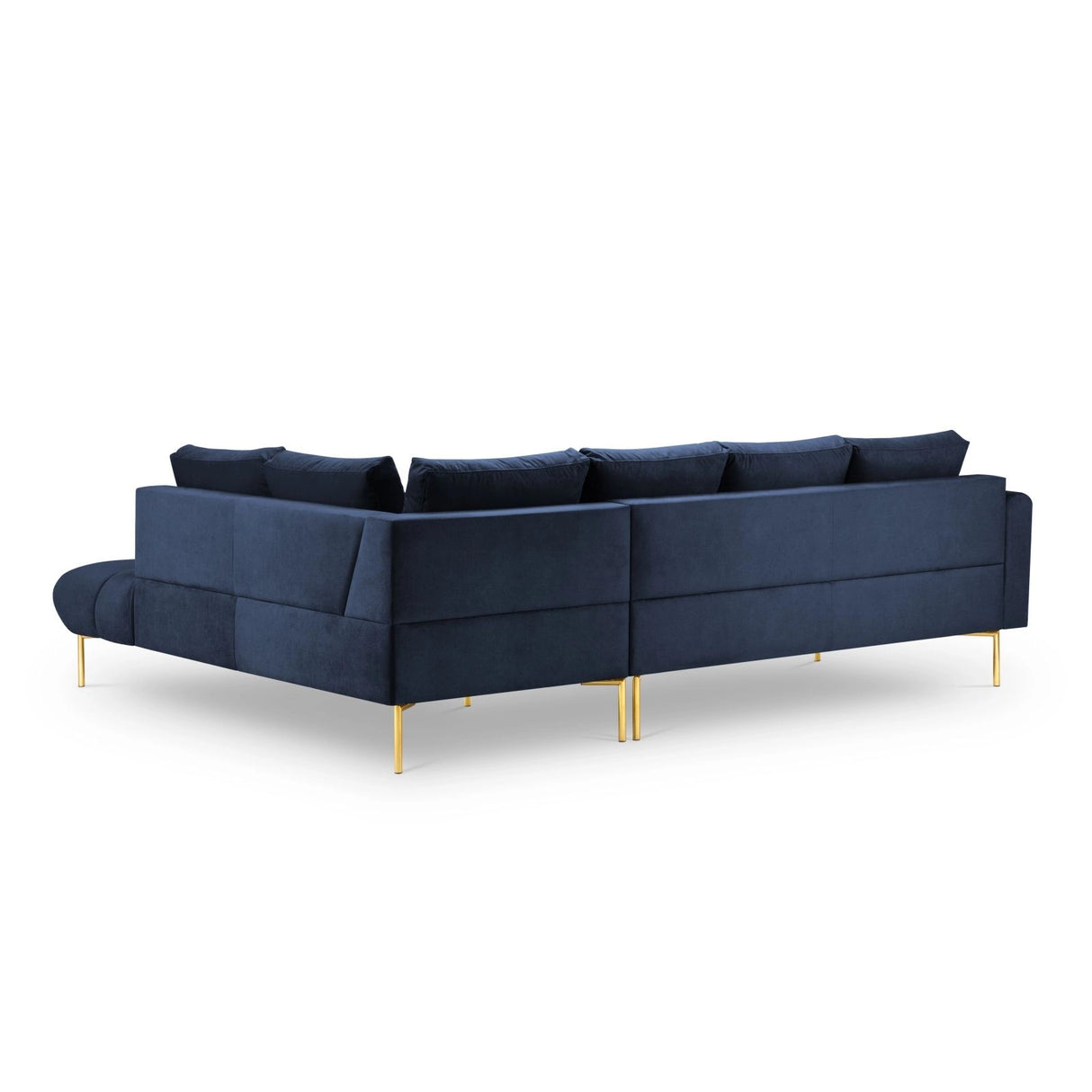 Hastings 5-Sitzer Ecksofa, Rechte Seite, aus Samt, 301x216x75 cm von Cosmopolitan Design – Bild 5