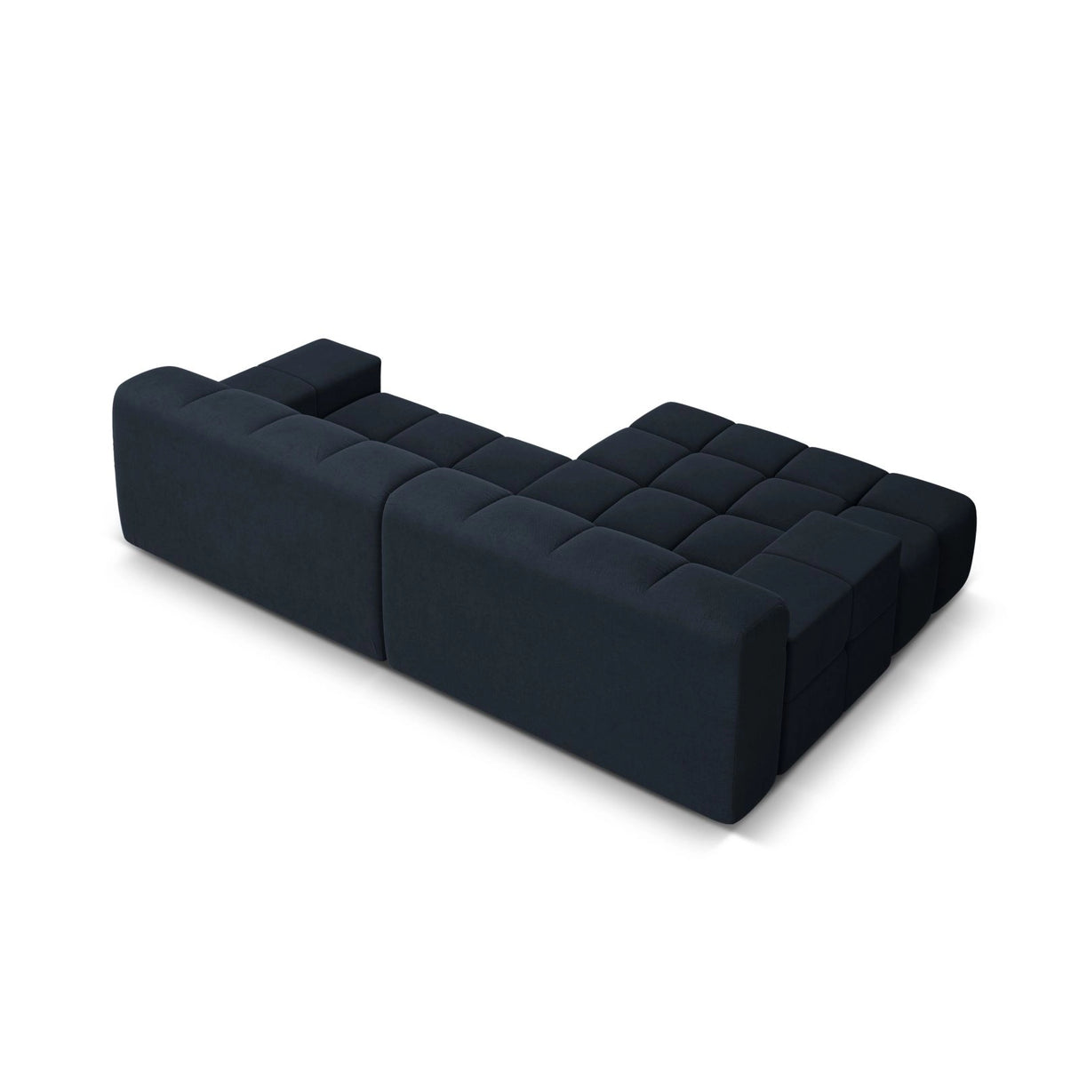 Hawaii 2-Sitzer Ecksofa, Linke Seite, aus Strukturierter Stoff in Königsblau (Moly 79), 240x160 cm von Cosmopolitan Design – Bild 5