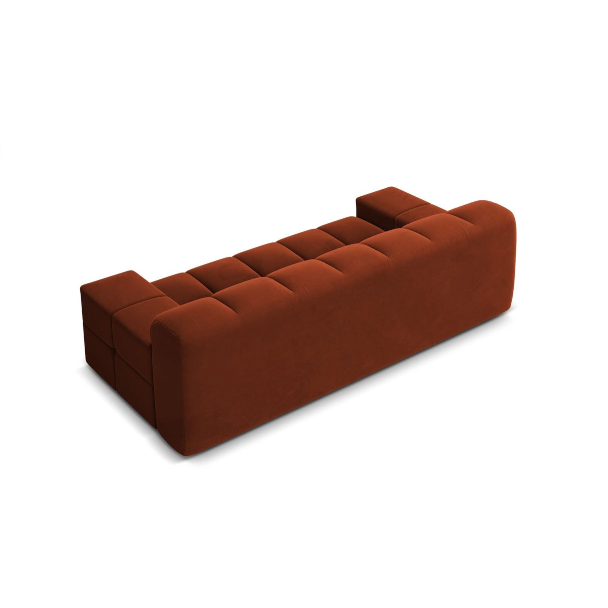 Hawaii 2-Sitzer Sofa aus Samt in Rotbraun (Magic Velvet 2285), 210x100x75 cm von Cosmopolitan Design – Bild 5