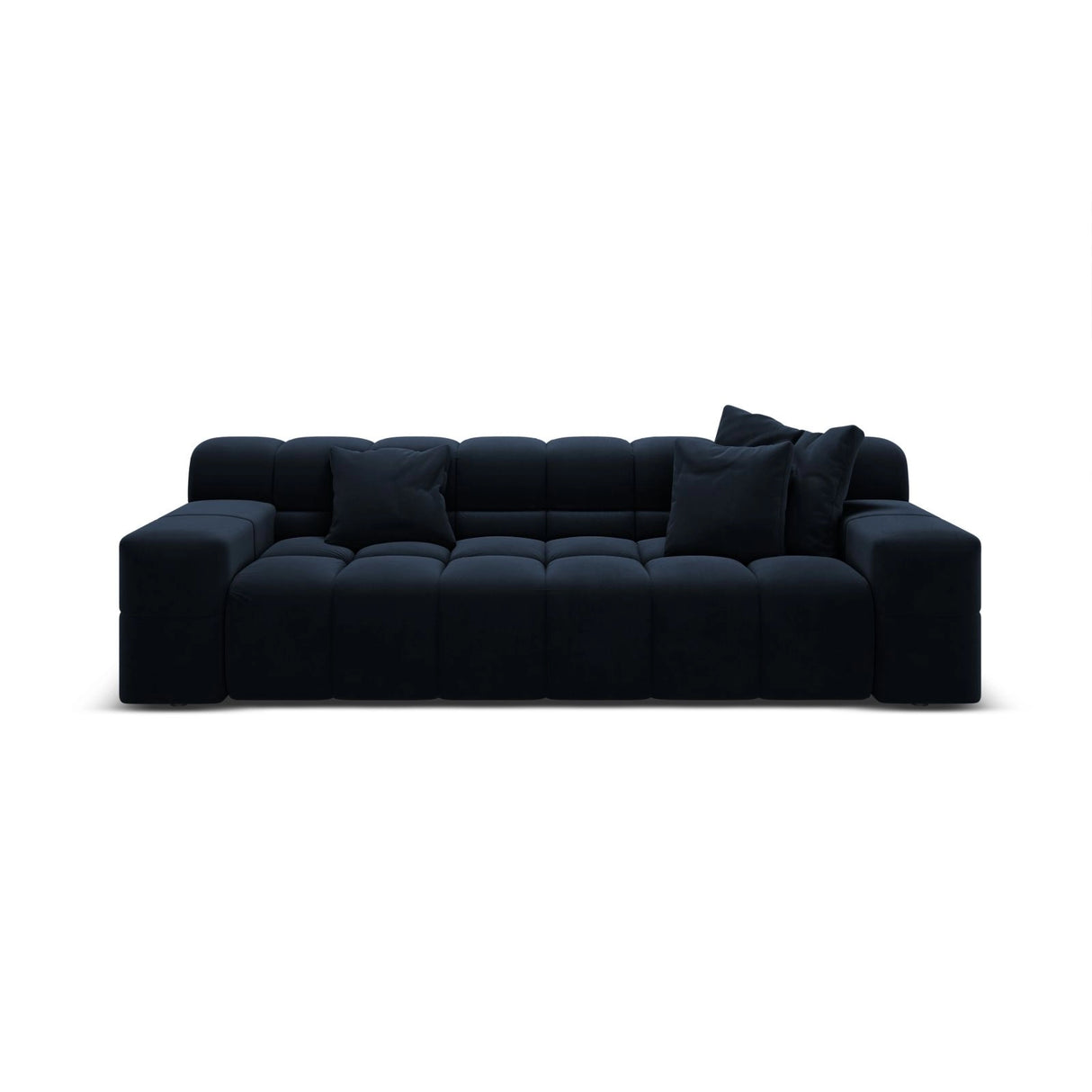 Hawaii 3-Sitzer Sofa aus Samt in Marineblau (Magic Velvet 2211), 240x100x75 cm von Cosmopolitan Design – Bild 1