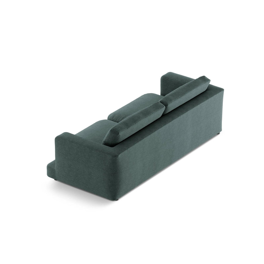 Ibiza 3-Sitzer Sofa aus Strukturierter Stoff in Moosgrün (Wind 75), 210x105x86 cm von Cosmopolitan Design – Bild 5