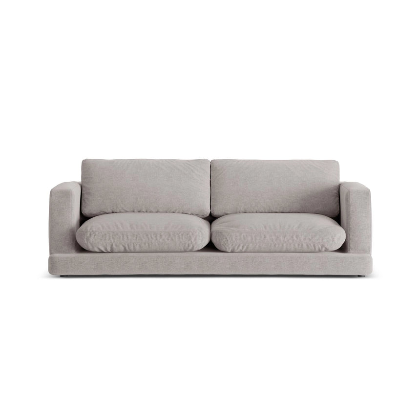 Ibiza 3-Sitzer Sofa aus Strukturierter Stoff in Warmes Grau (Wind 82), 210x105x86 cm von Cosmopolitan Design – Bild 1