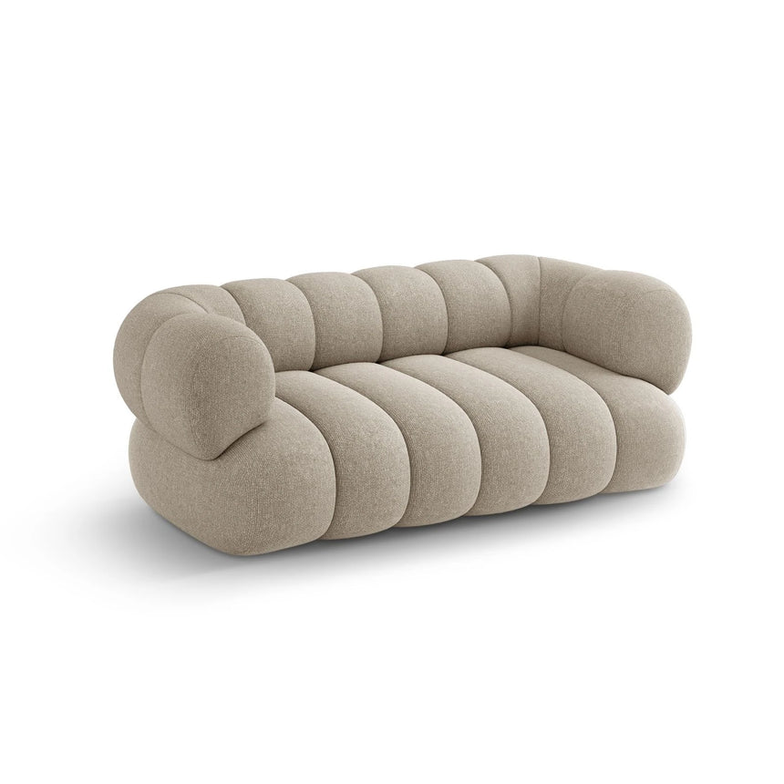Koge 2-Sitzer Sofa aus Chenille in Dunkelbeige (Eden 4 Beige), 180x95 cm von Cosmopolitan Design – Bild 4