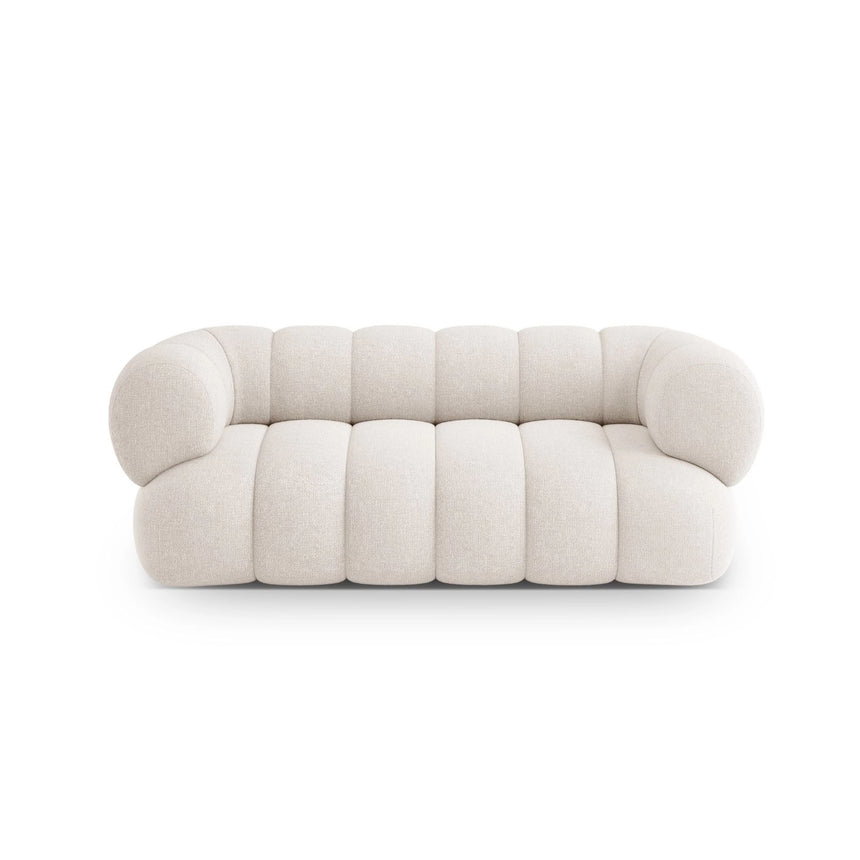 Koge 2-Sitzer Sofa aus Chenille in Leichtes Beige (Eden 2 Pearl), 180x95 cm von Cosmopolitan Design – Bild 1