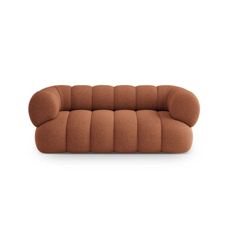 Koge 2-Sitzer Sofa aus Chenille in Ziegel (Eden 10 Terra), 180x95 cm von Cosmopolitan Design – Bild 1