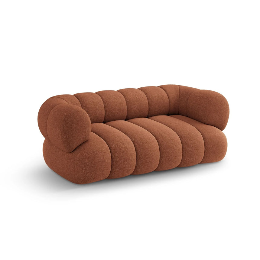 Koge 2-Sitzer Sofa aus Chenille in Ziegel (Eden 10 Terra), 180x95 cm von Cosmopolitan Design – Bild 4