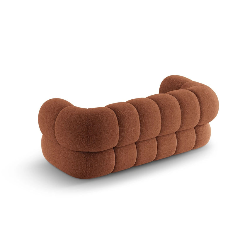Koge 2-Sitzer Sofa aus Chenille in Ziegel (Eden 10 Terra), 180x95 cm von Cosmopolitan Design – Bild 5