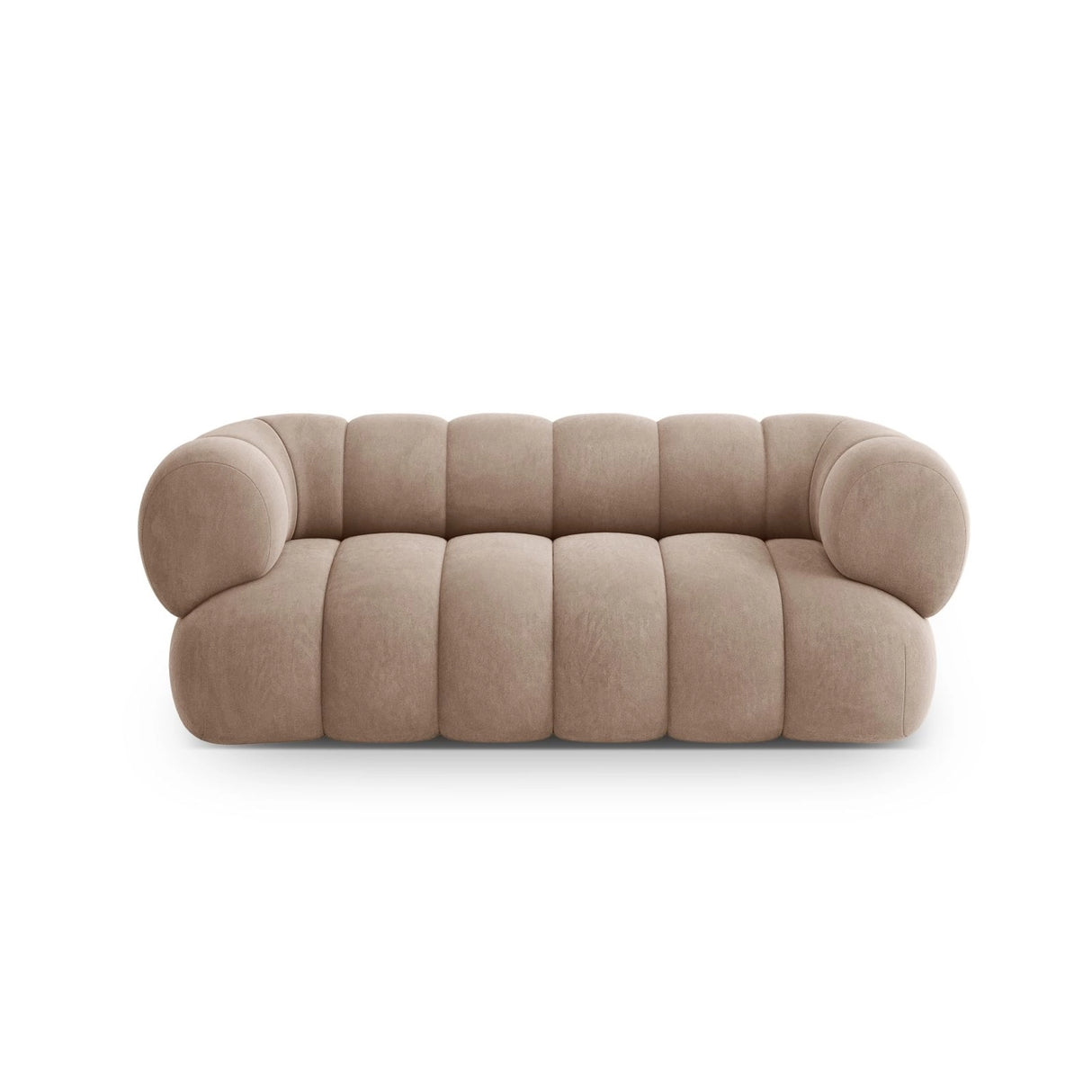 Koge 2-Sitzer Sofa aus Samt in Dunkelbeige (Vogue 3), 180x95 cm von Cosmopolitan Design – Bild 1