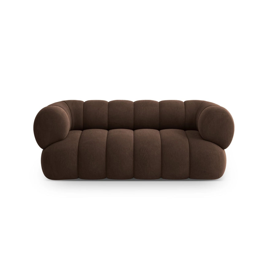 Koge 2-Sitzer Sofa aus Samt in Schokolade (Vogue 6), 180x95 cm von Cosmopolitan Design – Bild 1