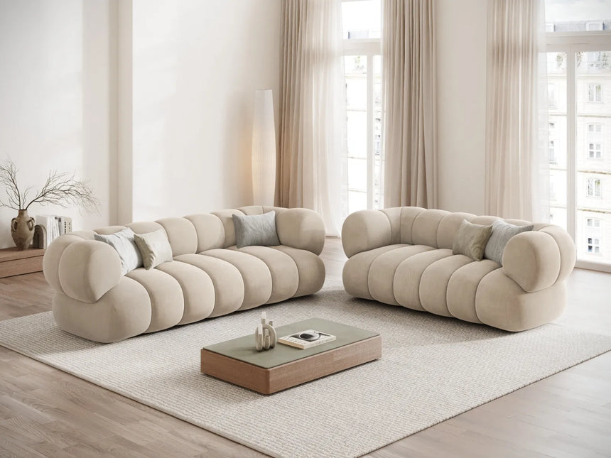 Koge 2-Sitzer Sofa aus Samt oder Chenille, 180x95 cm von Cosmopolitan Design – Bild 2