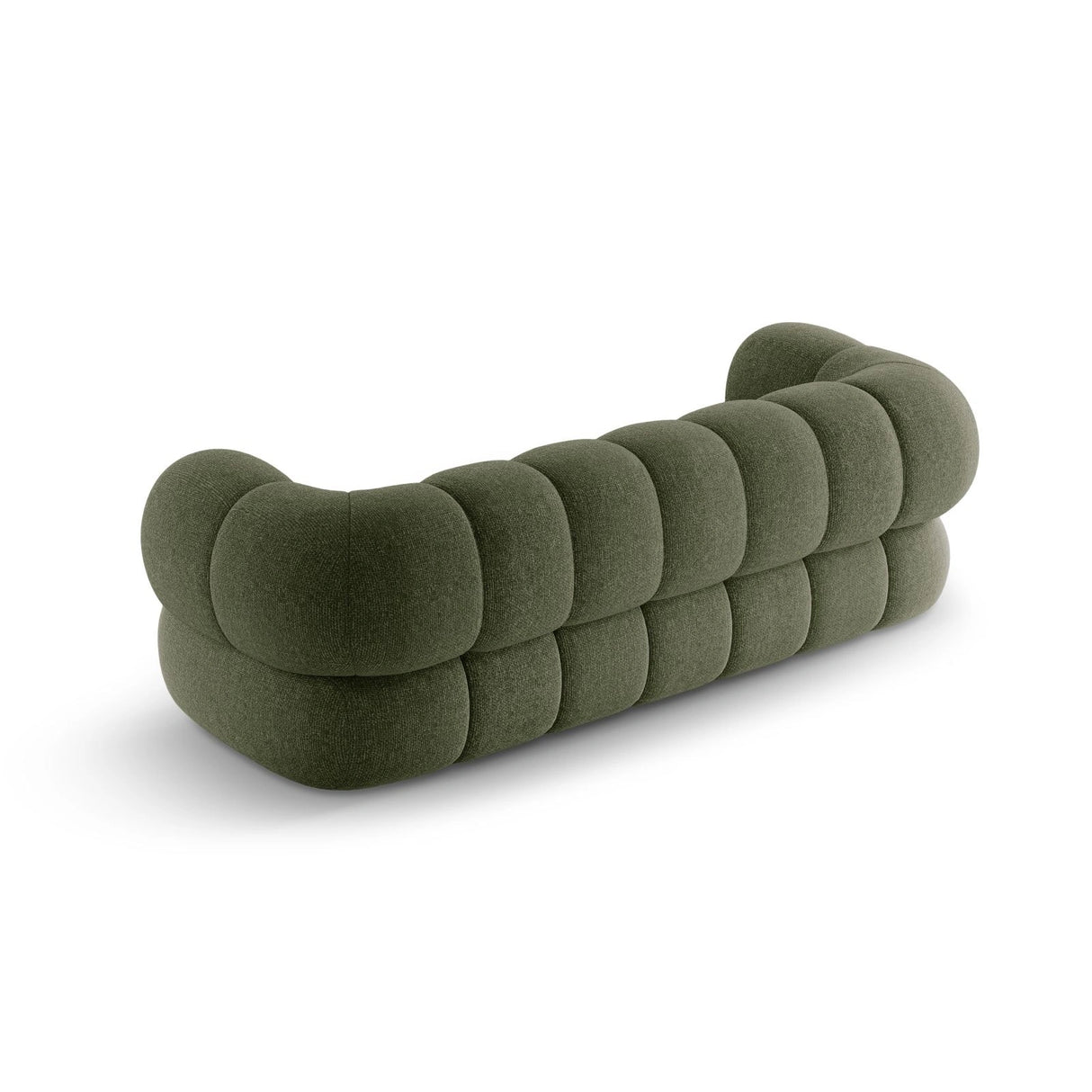 Koge 3-Sitzer Sofa aus Chenille in Grün (Eden 12 Olive), 210x95x70 cm von Cosmopolitan Design – Bild 5