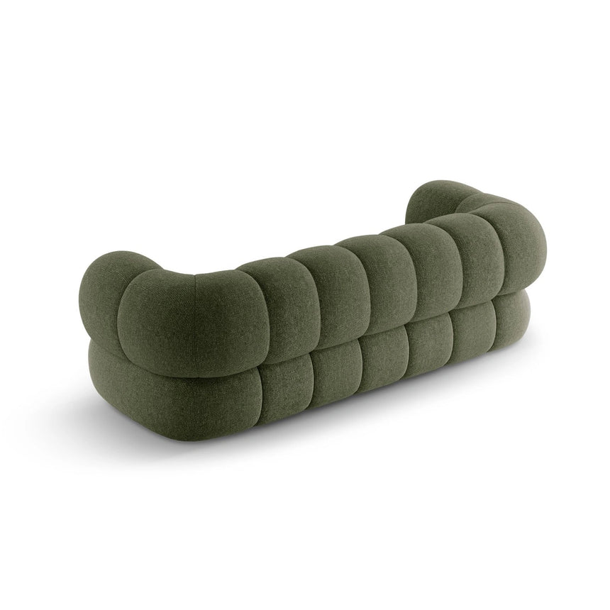 Koge 3-Sitzer Sofa aus Chenille in Grün (Eden 12 Olive), 210x95x70 cm von Cosmopolitan Design – Bild 5
