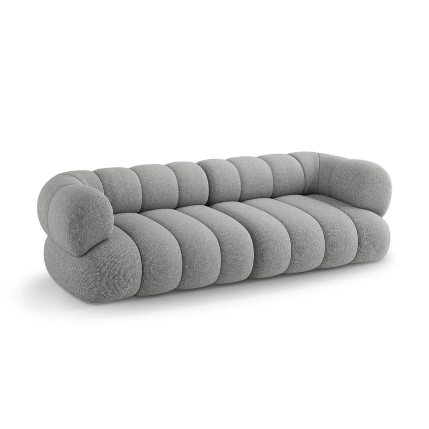 Koge 4-Sitzer Sofa aus Chenille in Marineblau (Eden 16 Deep Blue), 240x95x70 cm von Cosmopolitan Design – Bild 4