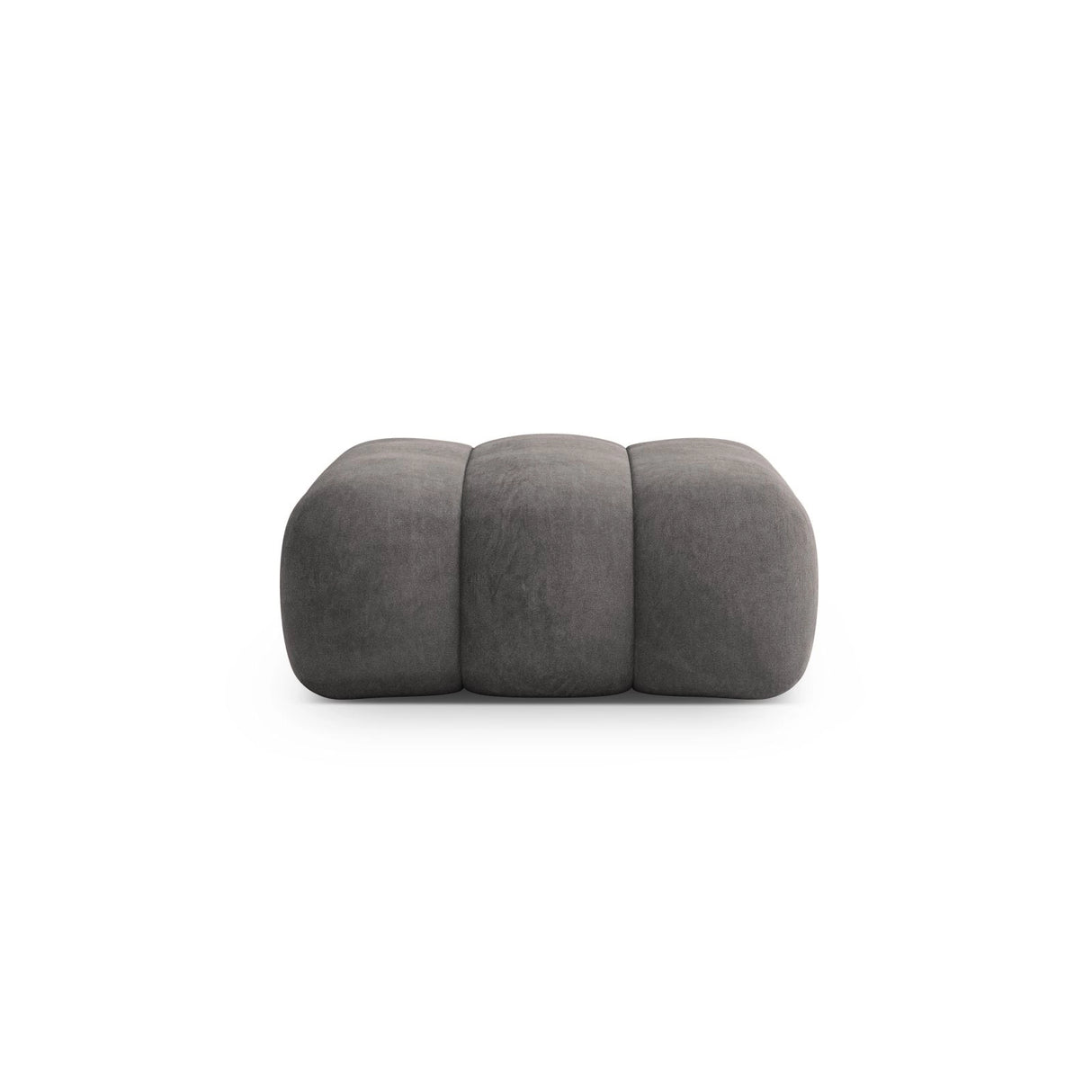 Koge Pouf aus Samt in Grau (Vogue 15), 95x95x40 cm von Cosmopolitan Design – Bild 1