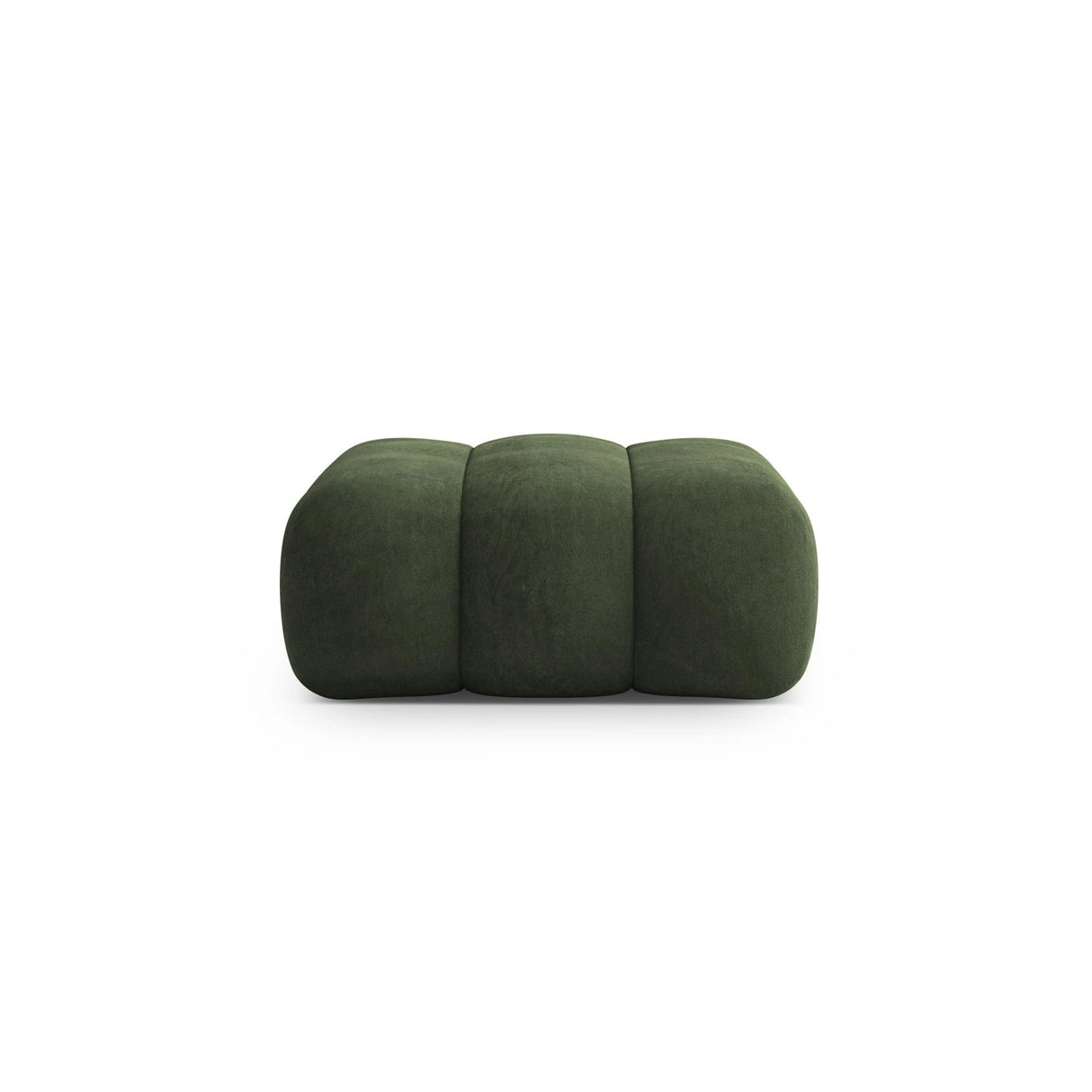 Koge Pouf aus Samt in Grün (Vogue 11), 95x95x40 cm von Cosmopolitan Design – Bild 1
