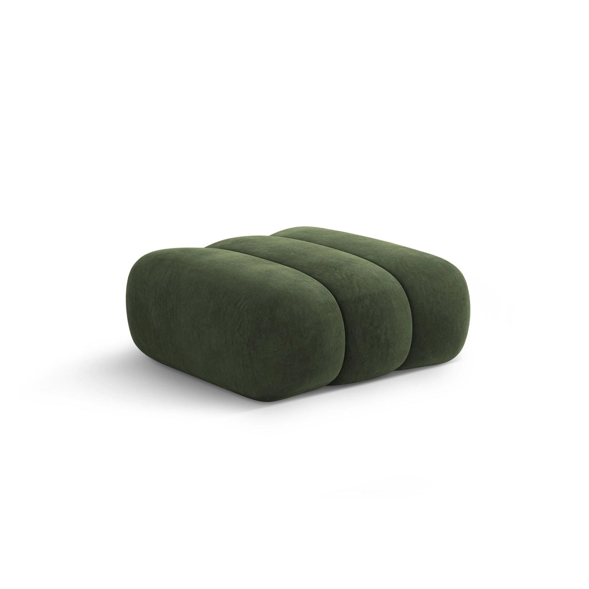 Koge Pouf aus Samt in Grün (Vogue 11), 95x95x40 cm von Cosmopolitan Design – Bild 4