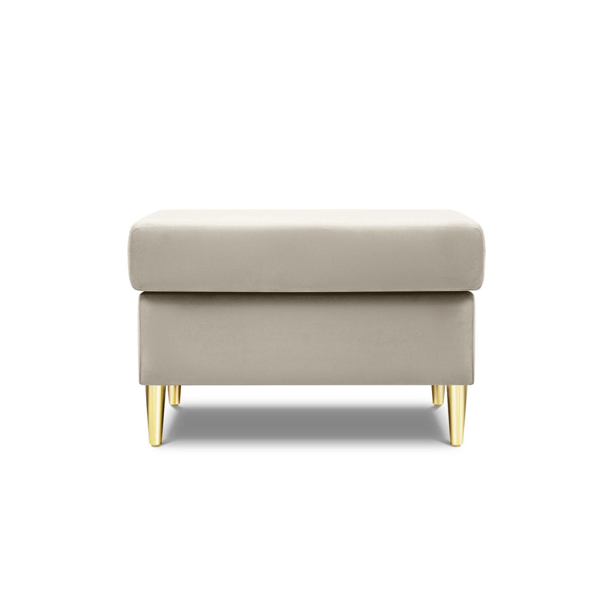 Kyoto Pouf aus Samt, 70x70x45 cm von Cosmopolitan Design – Bild 3