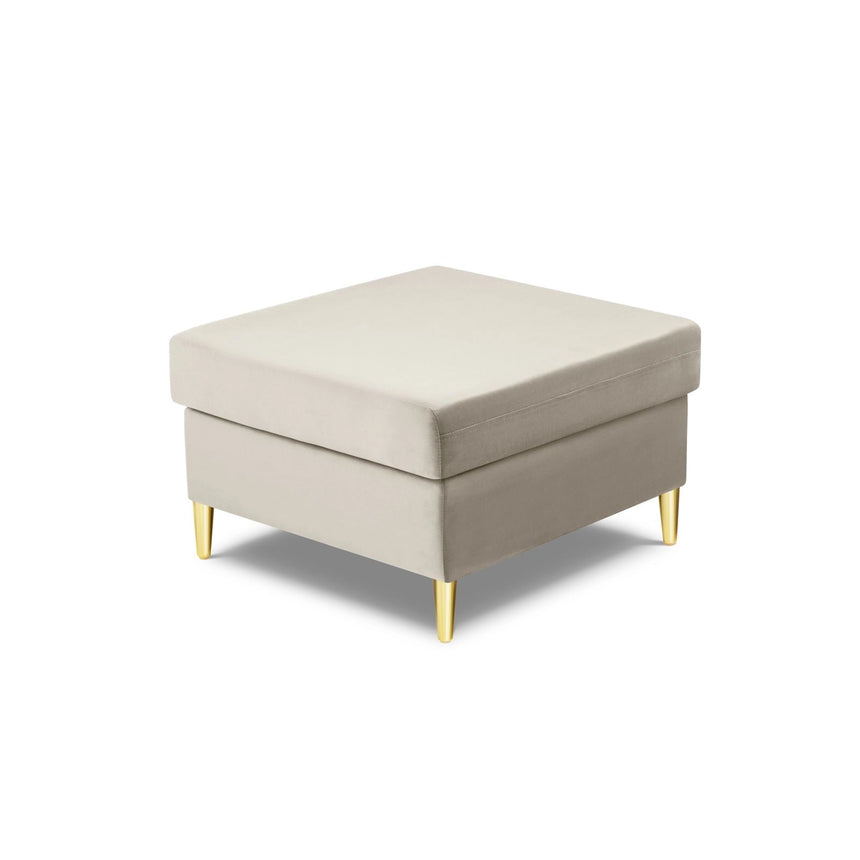 Kyoto Pouf aus Samt, 70x70x45 cm von Cosmopolitan Design – Bild 4