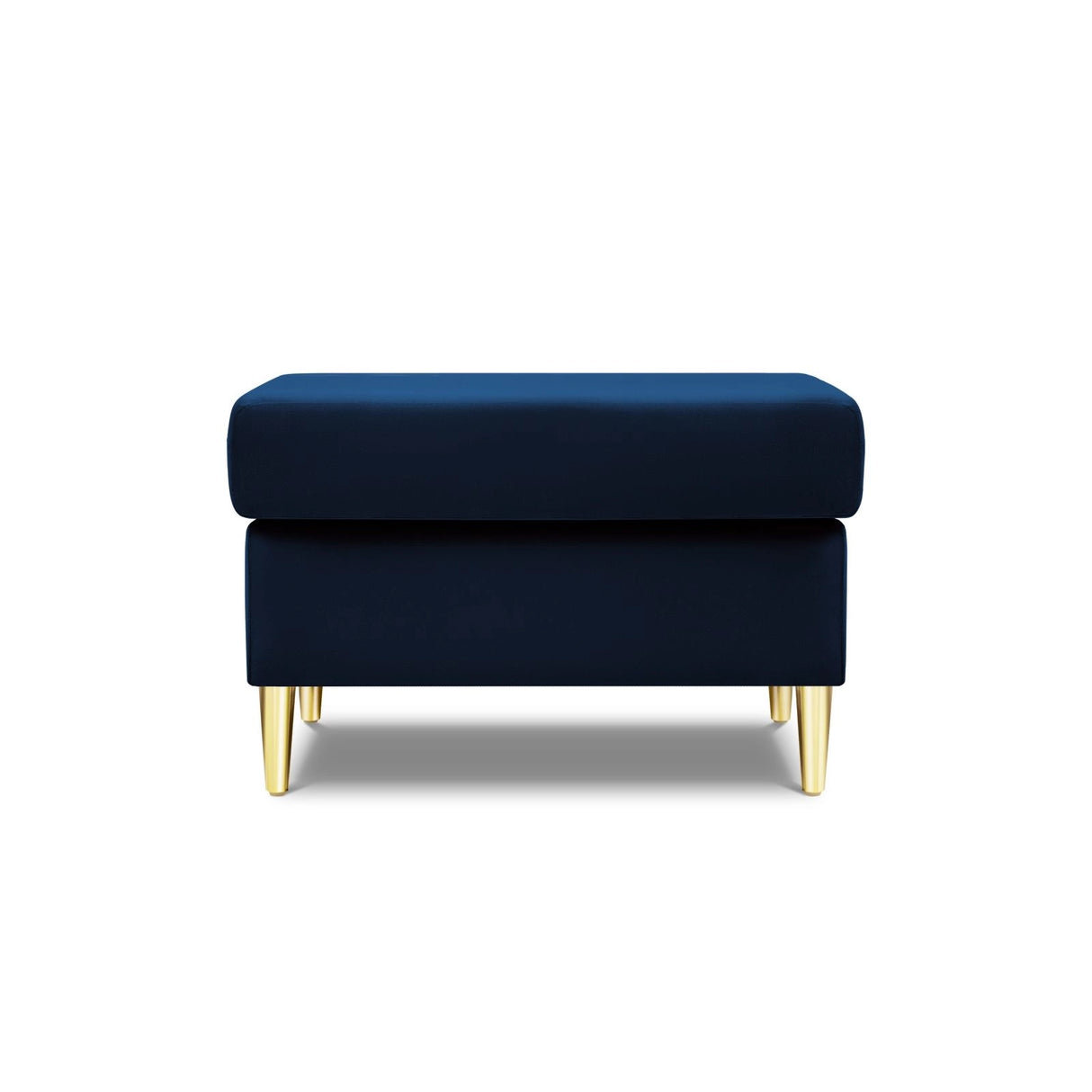 Kyoto Pouf aus Samt in Königsblau (Riviera 81), 70x70x45 cm von Cosmopolitan Design – Bild 3