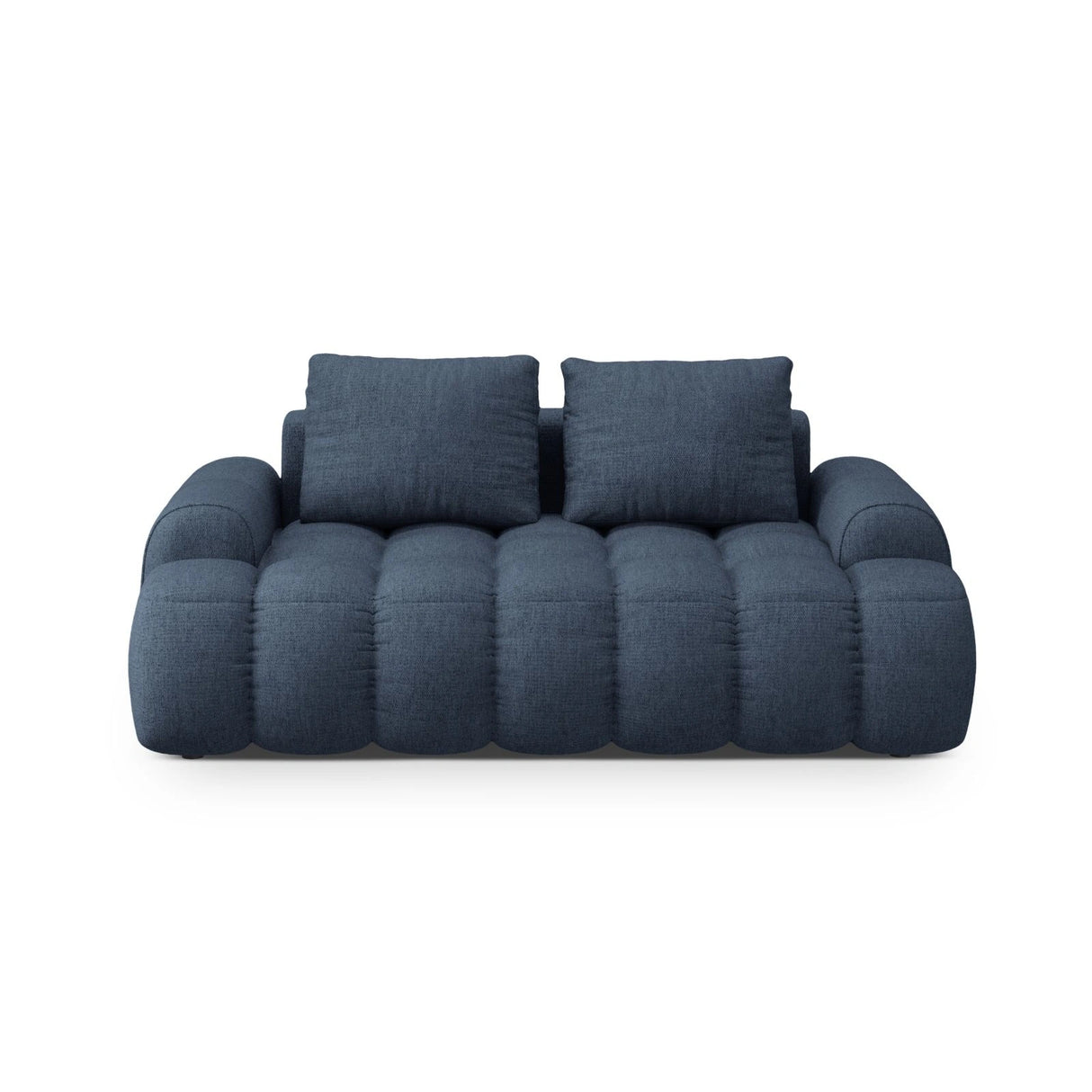 Linz 2-Sitzer Sofa aus Strukturierter Stoff in Dunkelblau (Sorella 77), 175x100 cm von Cosmopolitan Design – Bild 1